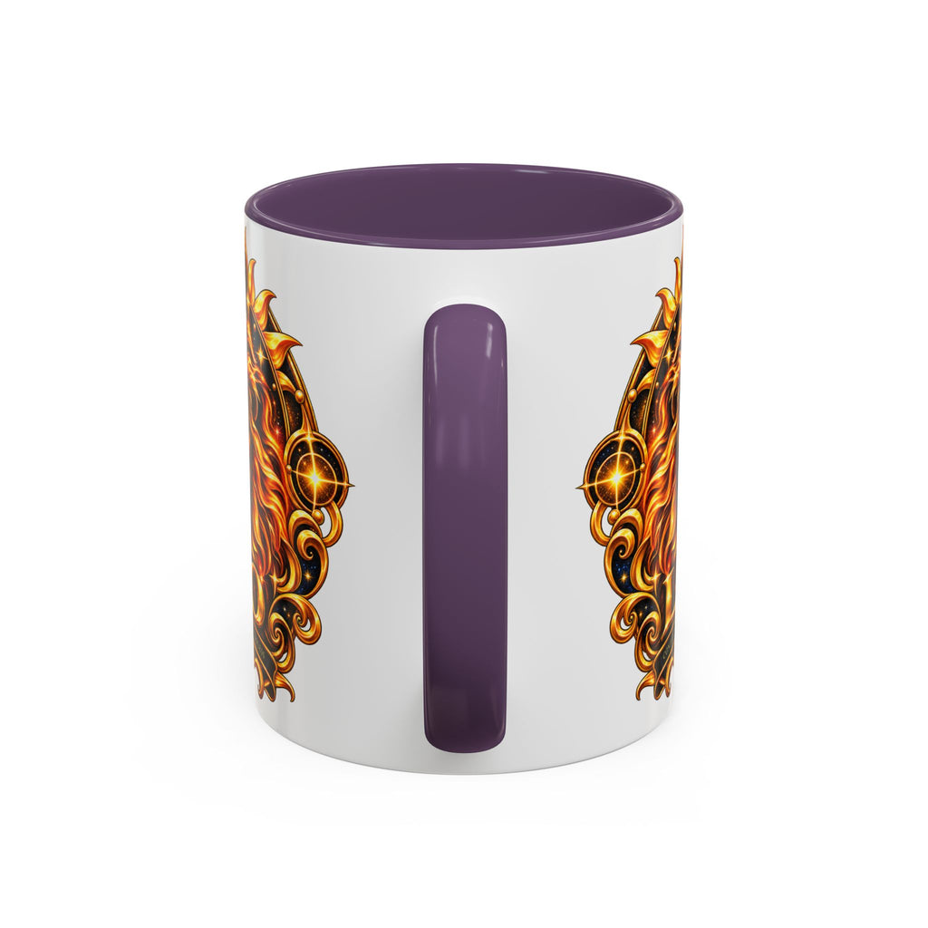 Leo Zodiac Lion Coffee Mug — Astrological Birthday Gift (11/15oz)