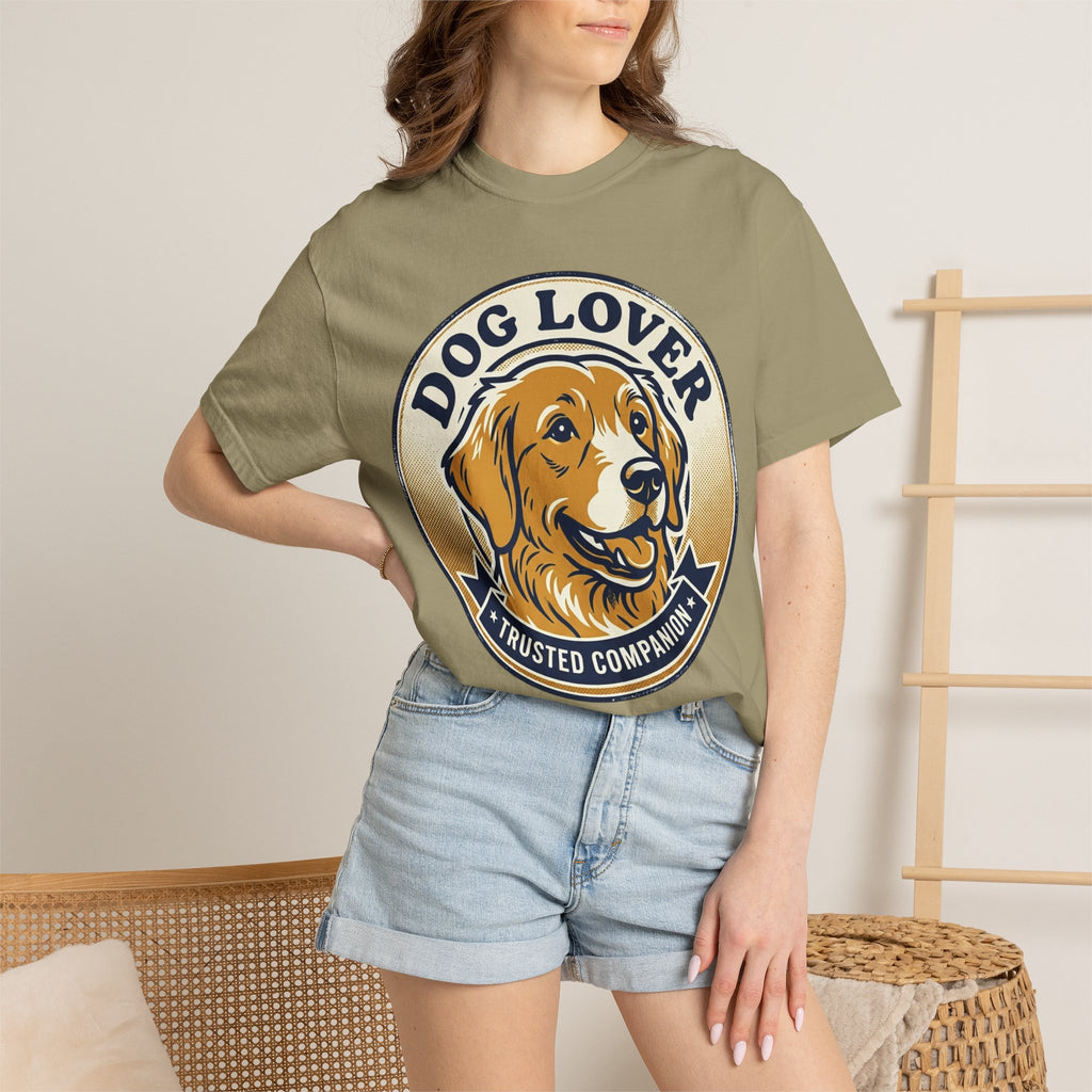 Dog Lover T-Shirt — "Trusted Companion" Graphic Tee