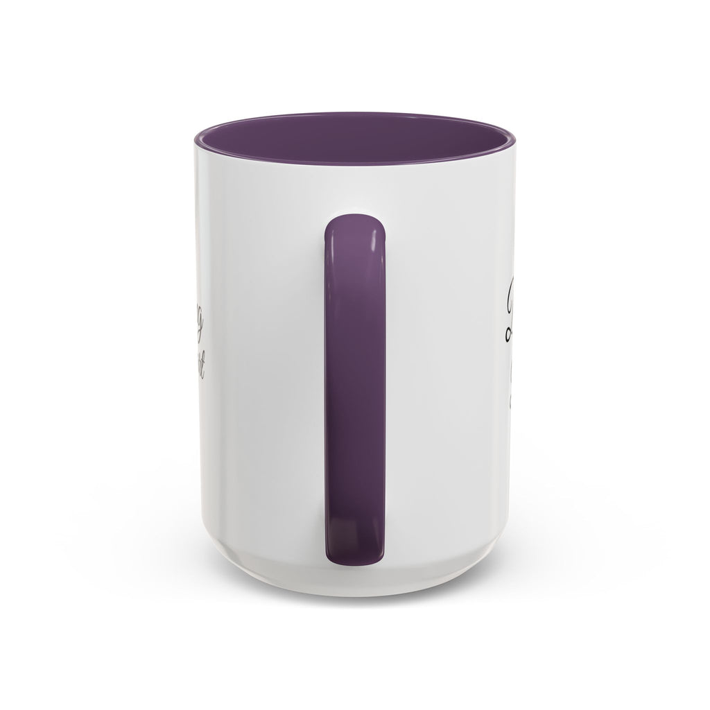 Stop Dreaming Start Doing! Accent Coffee Mug — Motivational 11/15oz