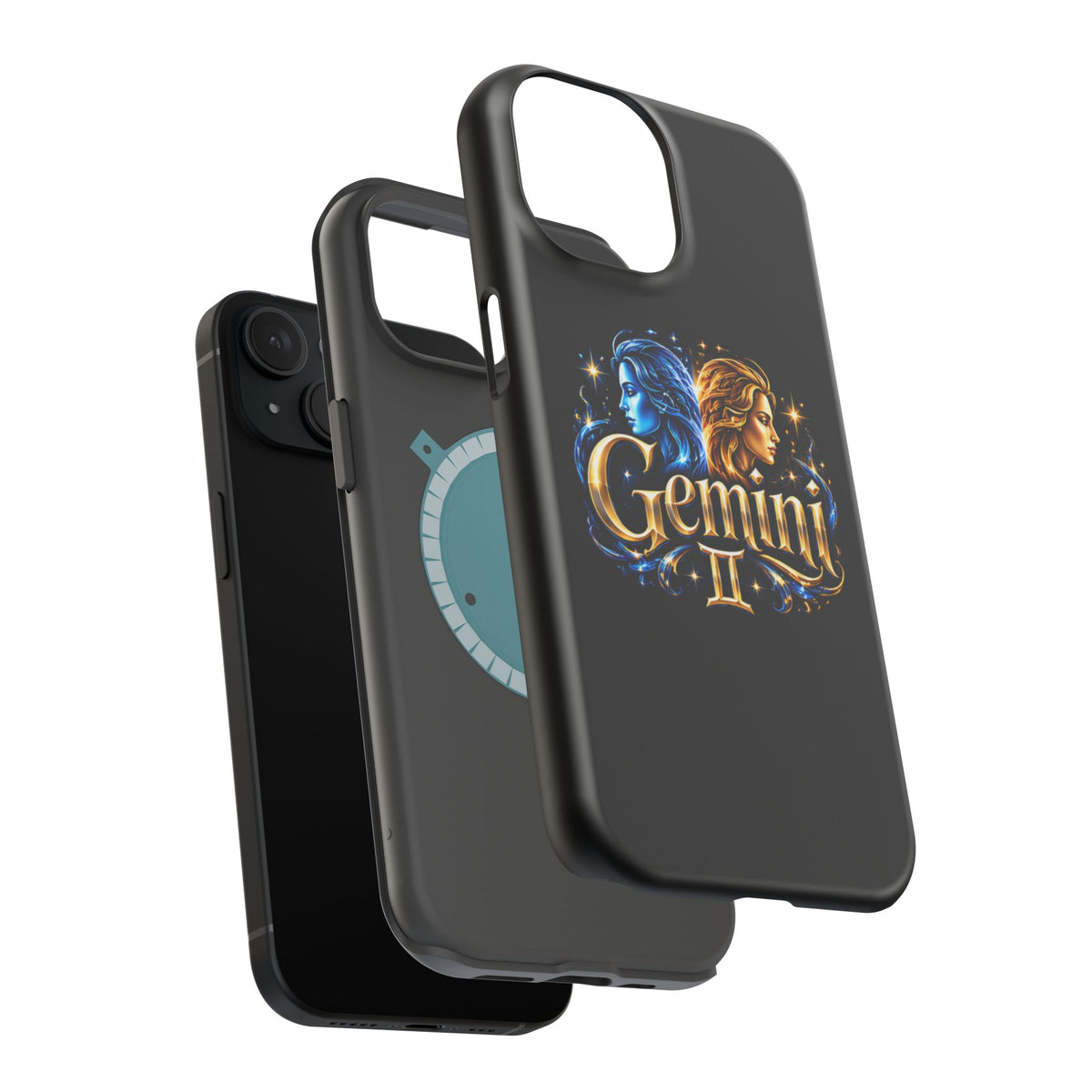 Gemini Zodiac Magnetic Impact-Resistant Phone Case