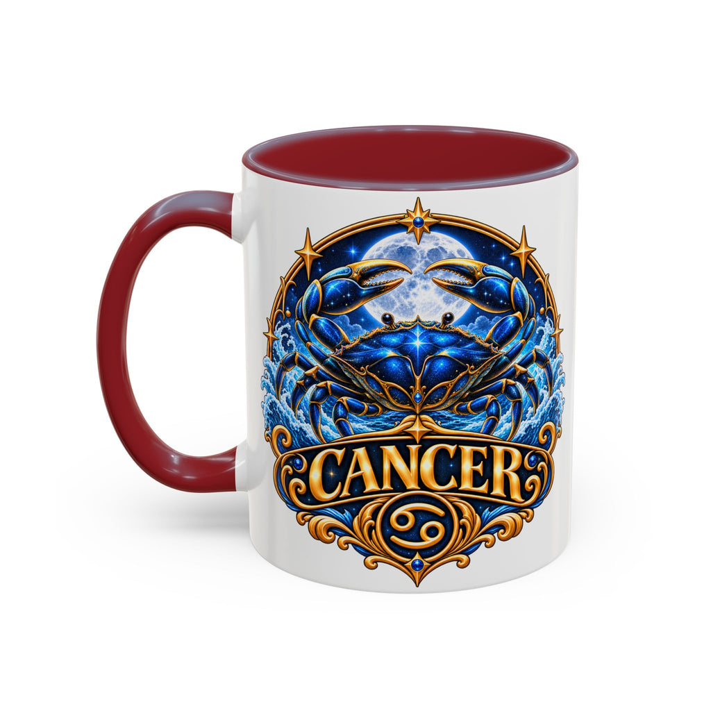 Cancer Zodiac Coffee Mug — Astrology Crab Horoscope Gift (11/15 oz)