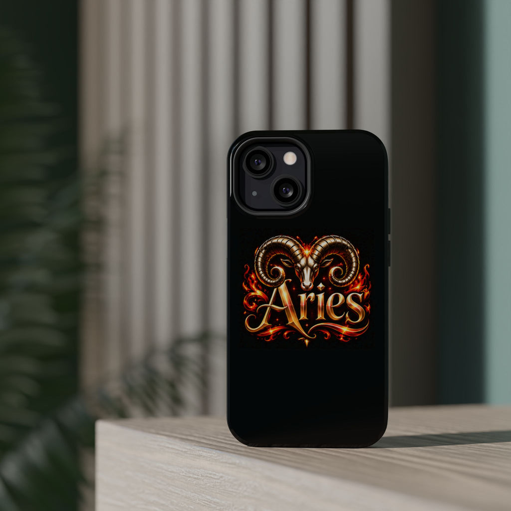 Aries Zodiac Magnetic Impact-Resistant Phone Case