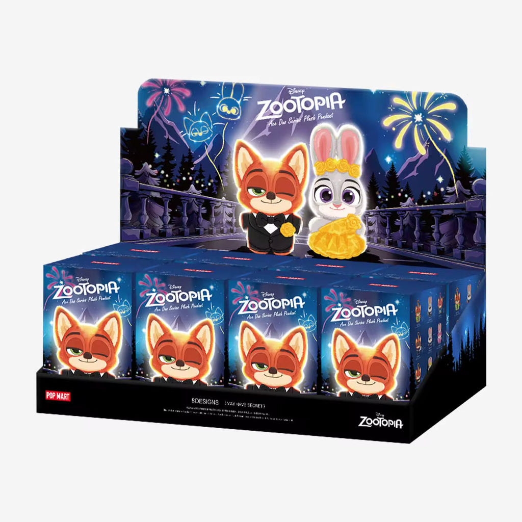 POP MART Zootopia Ace Duo Plush Pendant Blind Box
