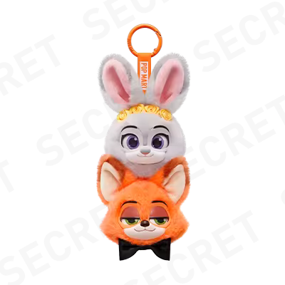 POP MART Zootopia Ace Duo Plush Pendant Blind Box