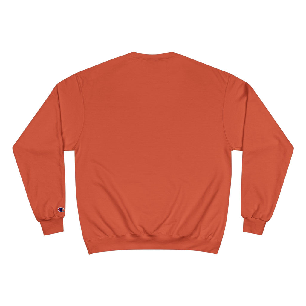 Champion Graphic Sweatshirt — Retro Arch Lettering Pullover