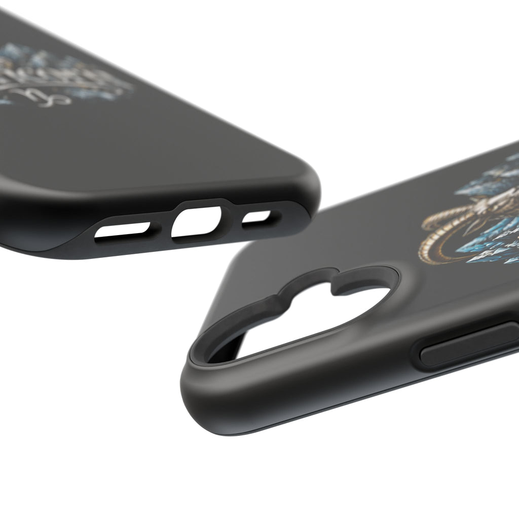 Capricorn Magnetic Impact-Resistant Phone Case — Zodiac Goat Design