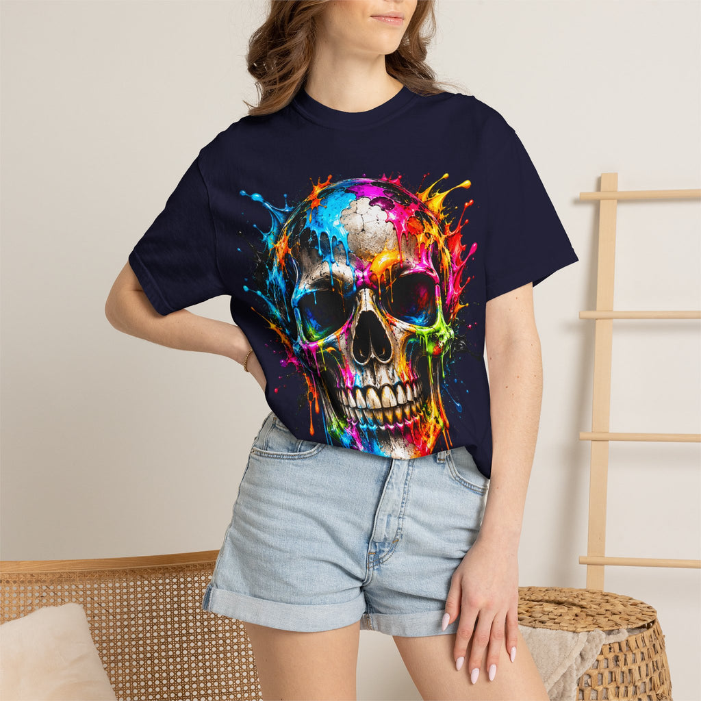 Color Splash Skull T-Shirt