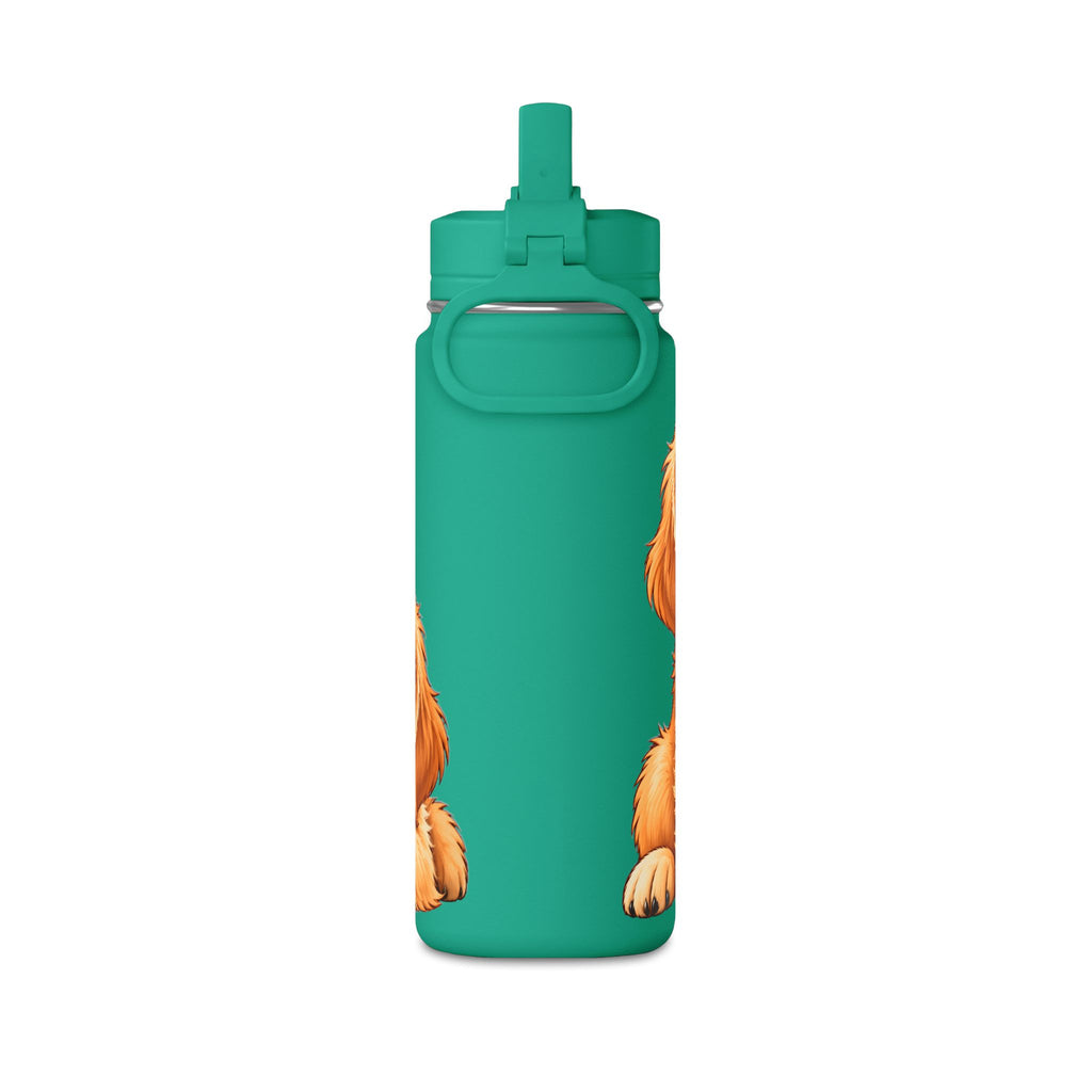 Golden Retriever Puppies Mini Water Bottle