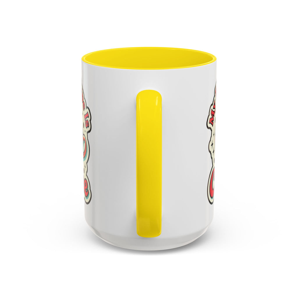 Coffee Mug - "My Blood Type Is Coffee" Accent Ceramic Mug (11oz & 15oz)
