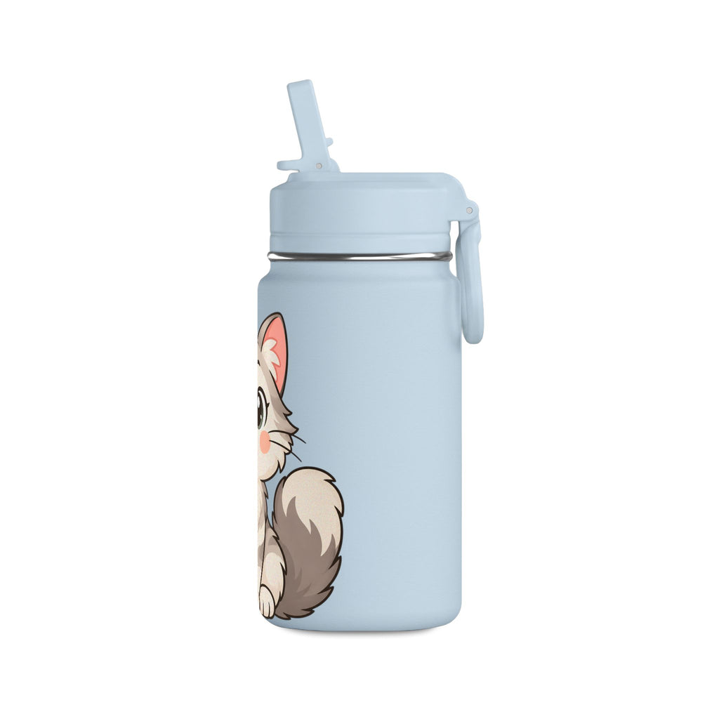 Cute Kitten Mini Water Bottle, 14oz