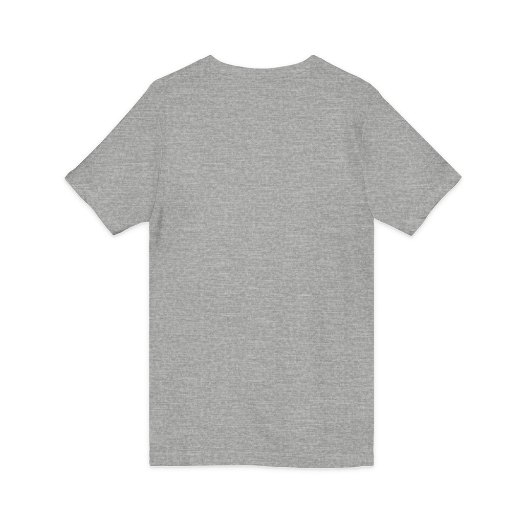 V-Neck Tee — Colorful Brushstroke Quote "To Avoid Criticism Say Nothing, Do Nothing, Be Nothing"