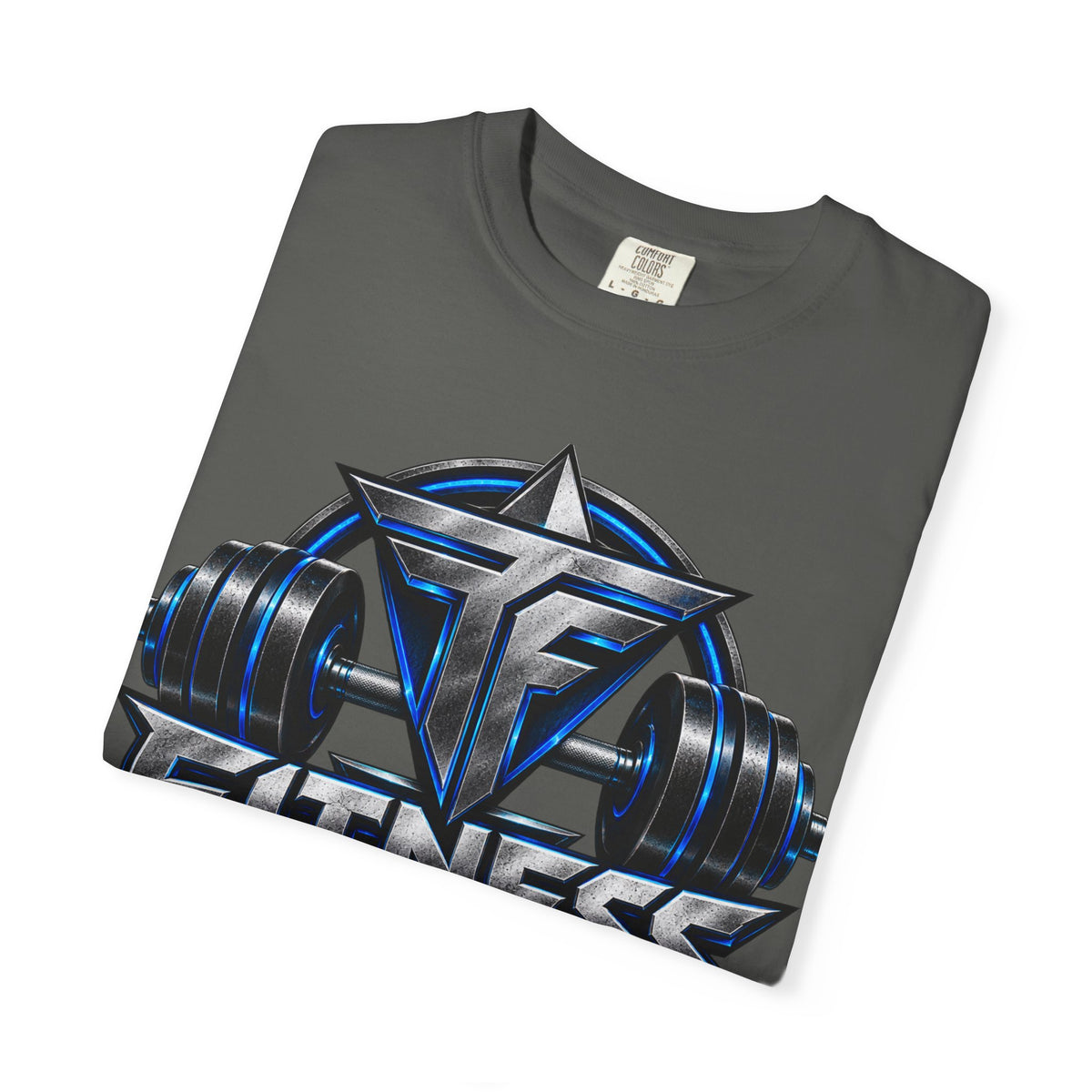 Fitness Lifestyle T-Shirt — Barbell Logo Gym Tee