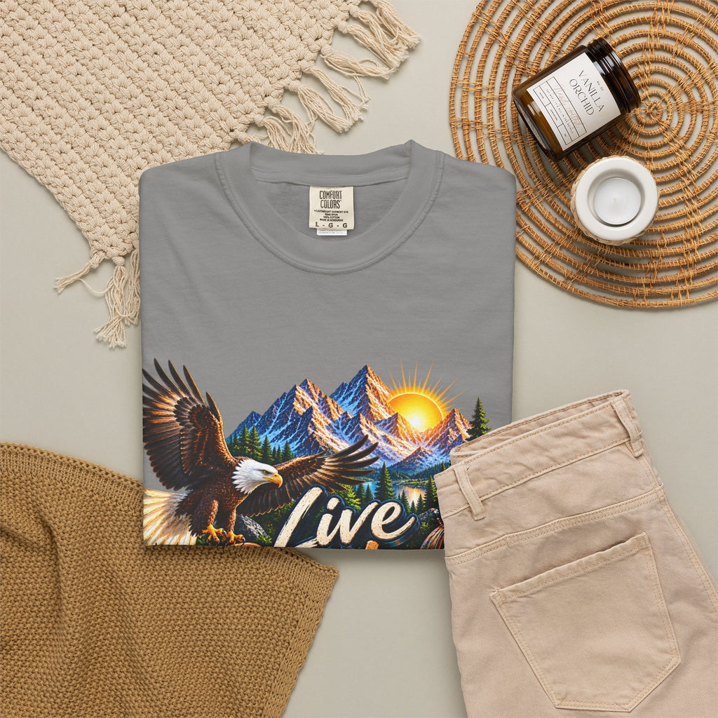 Adventure T-Shirt — "Live Bolder: Explore More, Stay Wild" Graphic Tee
