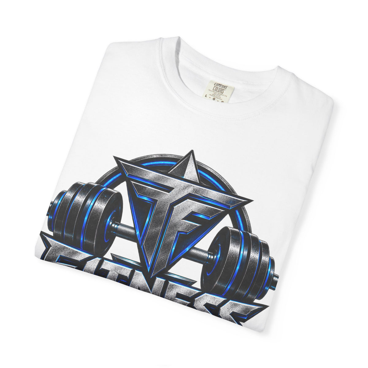 Fitness Lifestyle T-Shirt — Barbell Logo Gym Tee