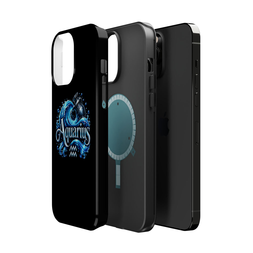 Aquarius Zodiac Magnetic Impact-Resistant Phone Case