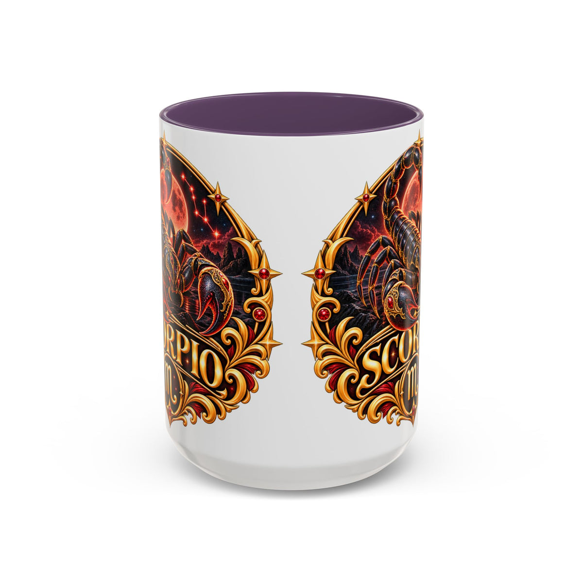 Scorpio Zodiac Coffee Mug — Bold Scorpion Astrology Design (11/15oz)