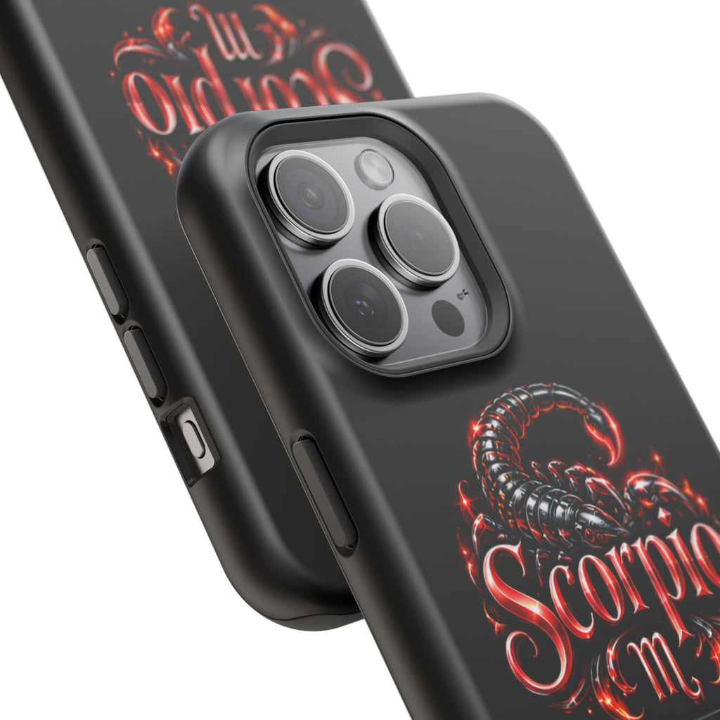 Scorpio Magnetic Impact-Resistant Phone Case – Zodiac Scorpion Design