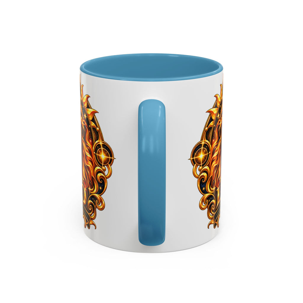 Leo Zodiac Lion Coffee Mug — Astrological Birthday Gift (11/15oz)