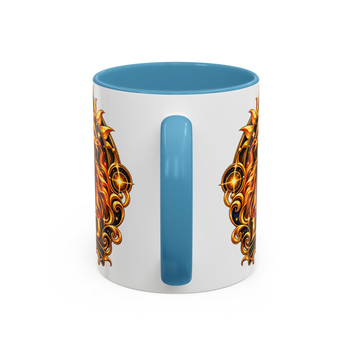 Leo Zodiac Lion Coffee Mug — Astrological Birthday Gift (11/15oz)
