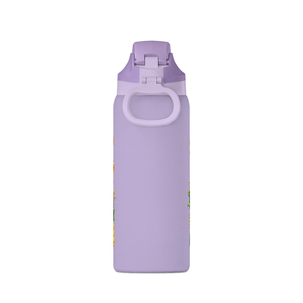 Bee and Sunflower Insulated Water Bottle