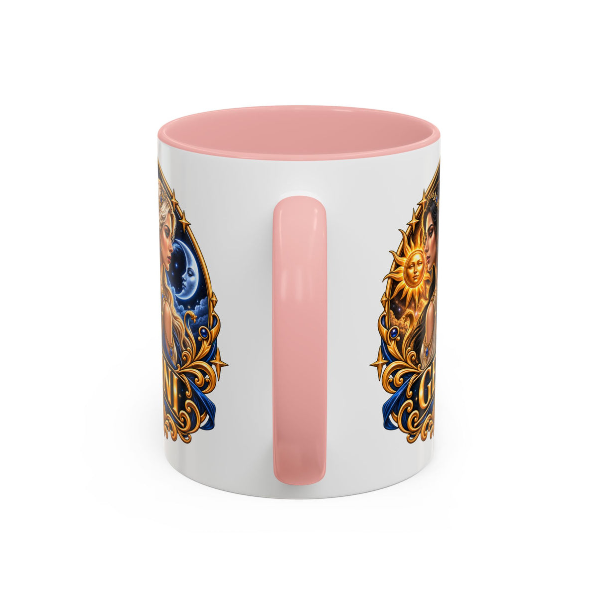 Gemini Zodiac Coffee Mug — Gemini Sign Astrology Accent Mug (11/15oz)