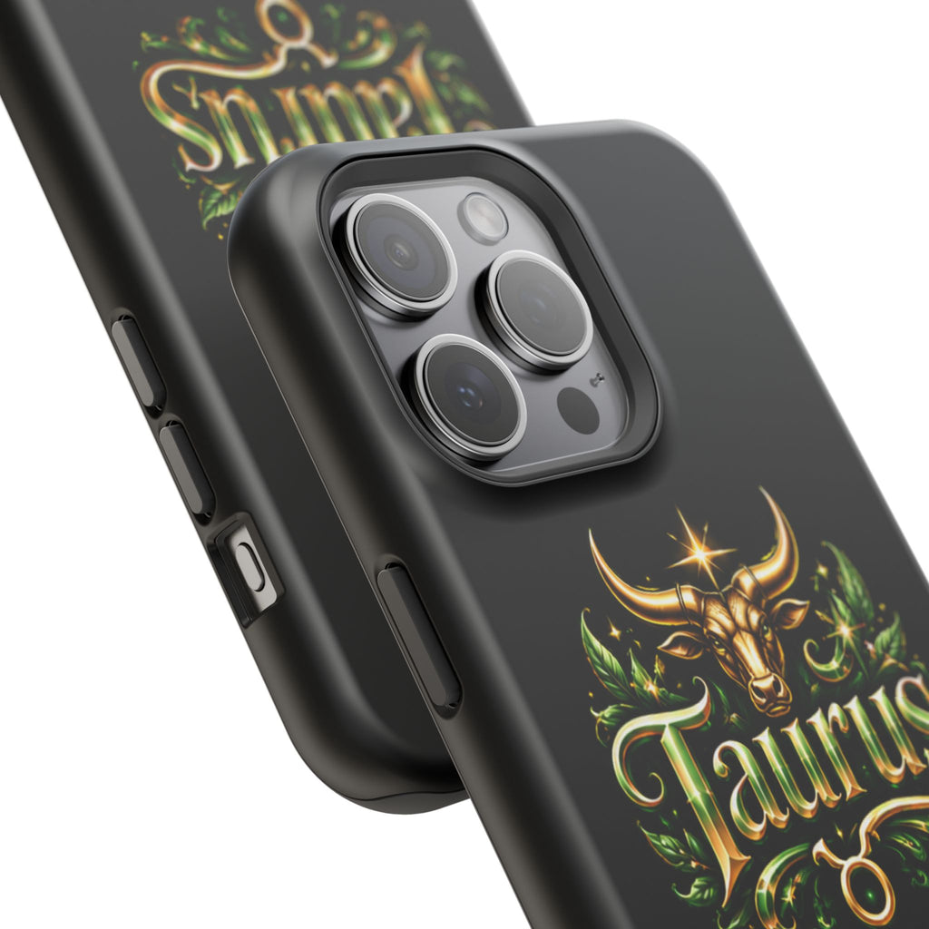 Taurus Zodiac Magnetic Phone Case — Impact‑Resistant Astrological Design