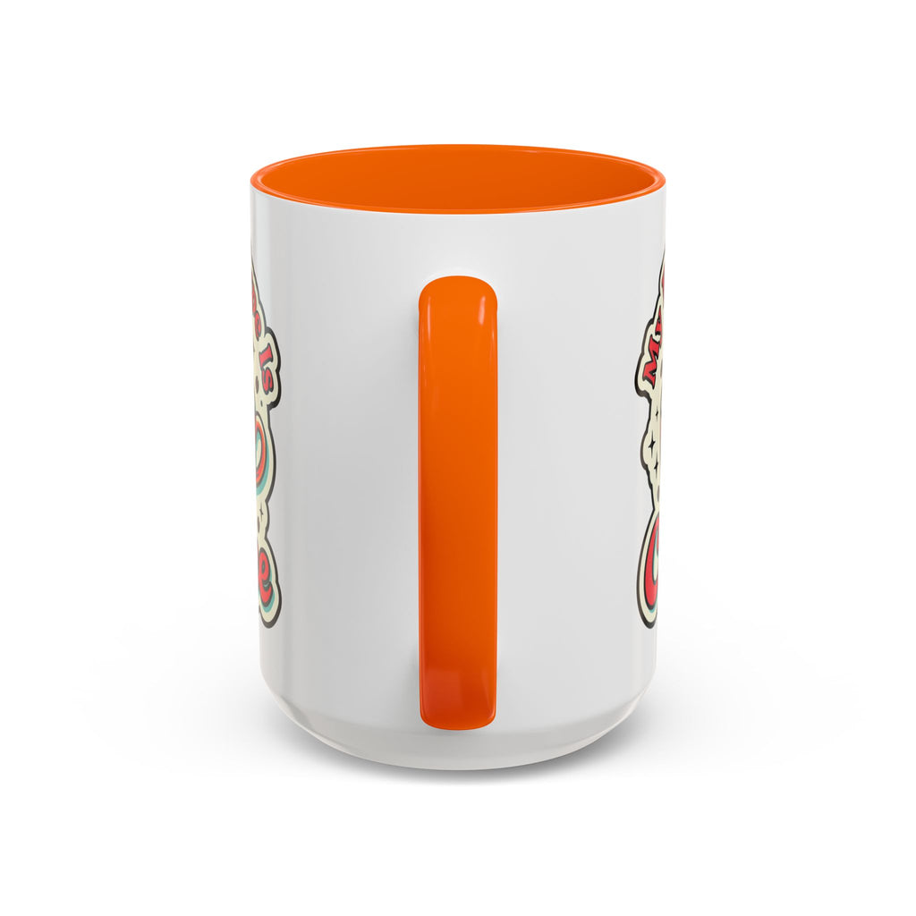 Coffee Mug - "My Blood Type Is Coffee" Accent Ceramic Mug (11oz & 15oz)