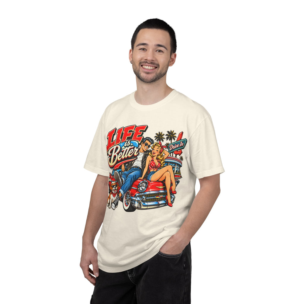 Life Is Better Drive-In Vintage T-Shirt