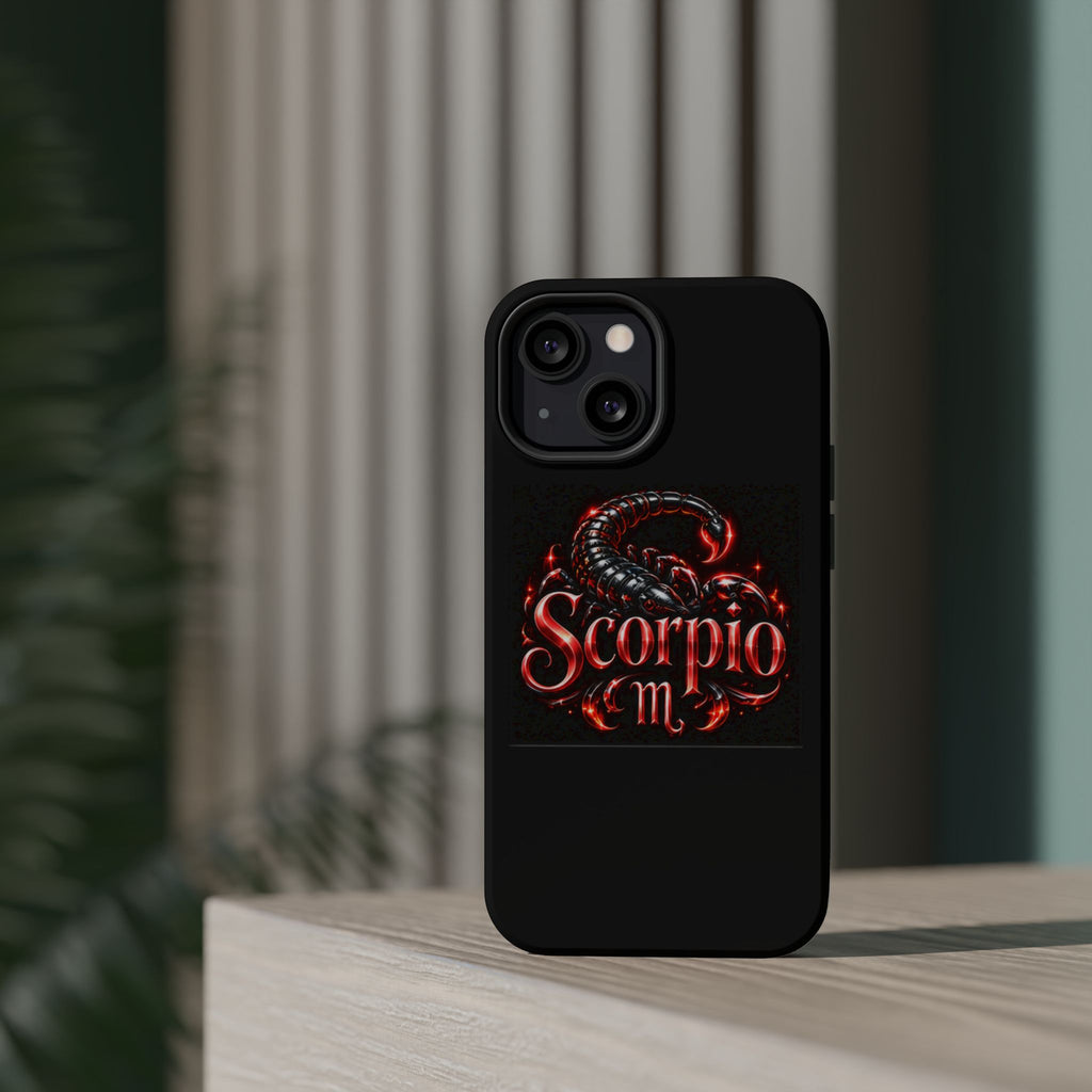 Scorpio Magnetic Impact-Resistant Phone Case – Zodiac Scorpion Design