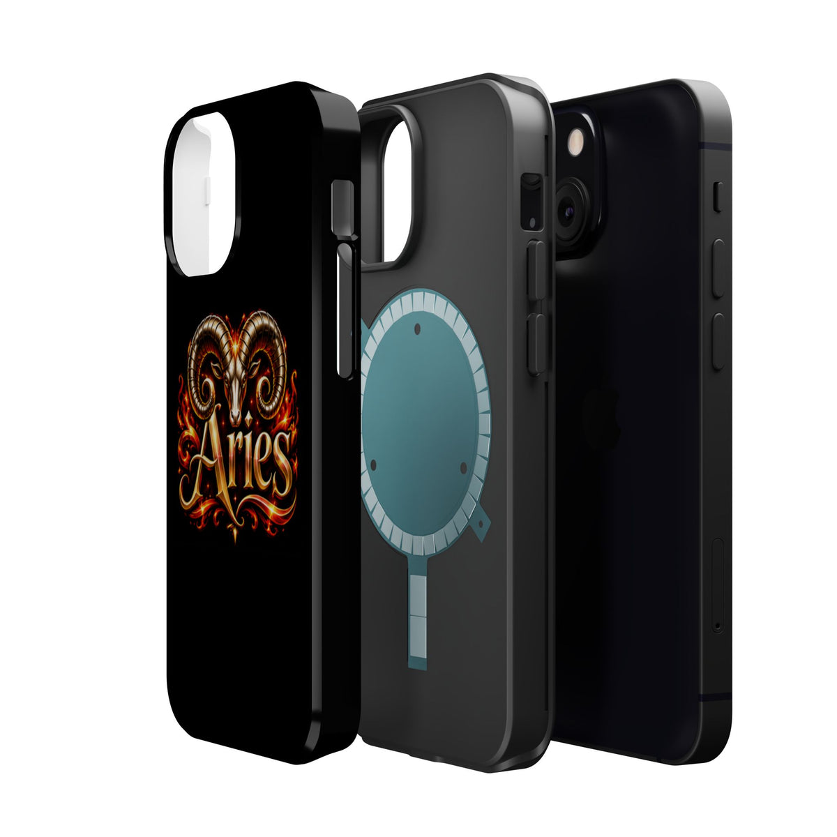 Aries Zodiac Magnetic Impact-Resistant Phone Case