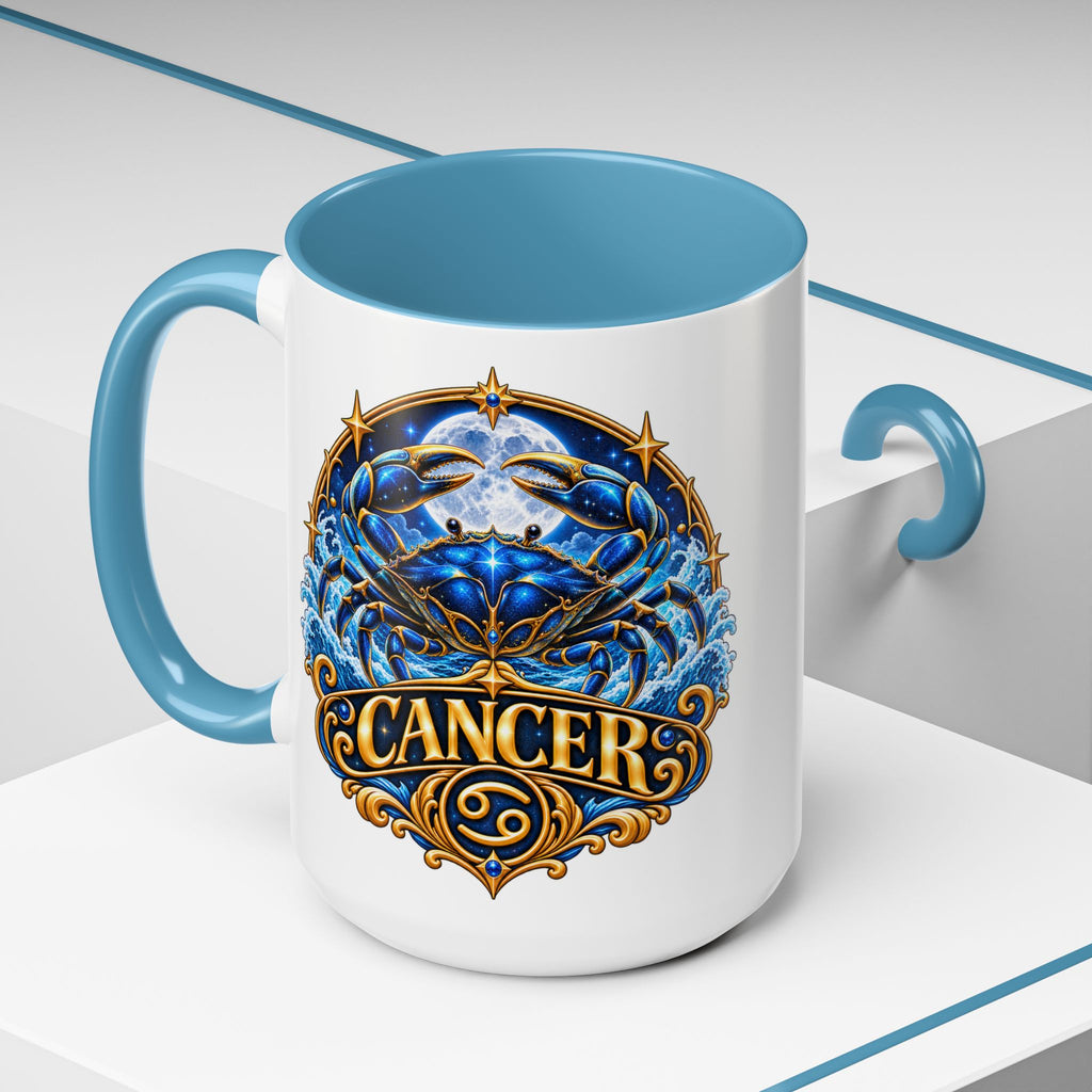 Cancer Zodiac Coffee Mug — Astrology Crab Horoscope Gift (11/15 oz)