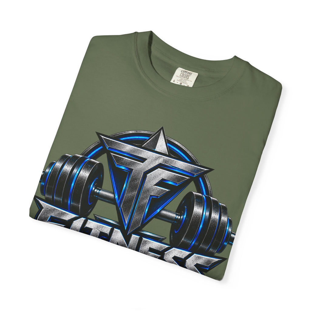 Fitness Lifestyle T-Shirt — Barbell Logo Gym Tee