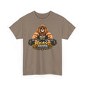 Beast Mode Lion T-Shirt — Workout Gym Fitness Tee