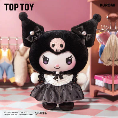 Sanrio Characters Sisters Outfit Vinyl Plush Keychain Blind Box - Official