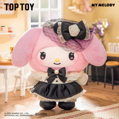 Sanrio Characters Sisters Outfit Vinyl Plush Keychain Blind Box - Official