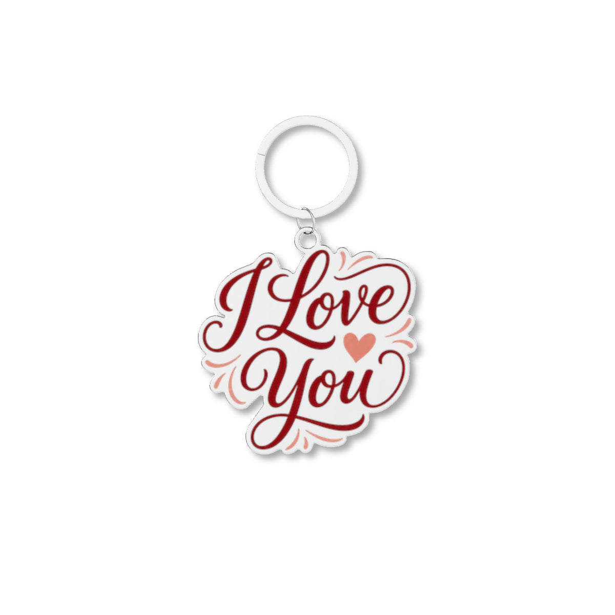 I Love You Keychain — Romantic Keychain Gift