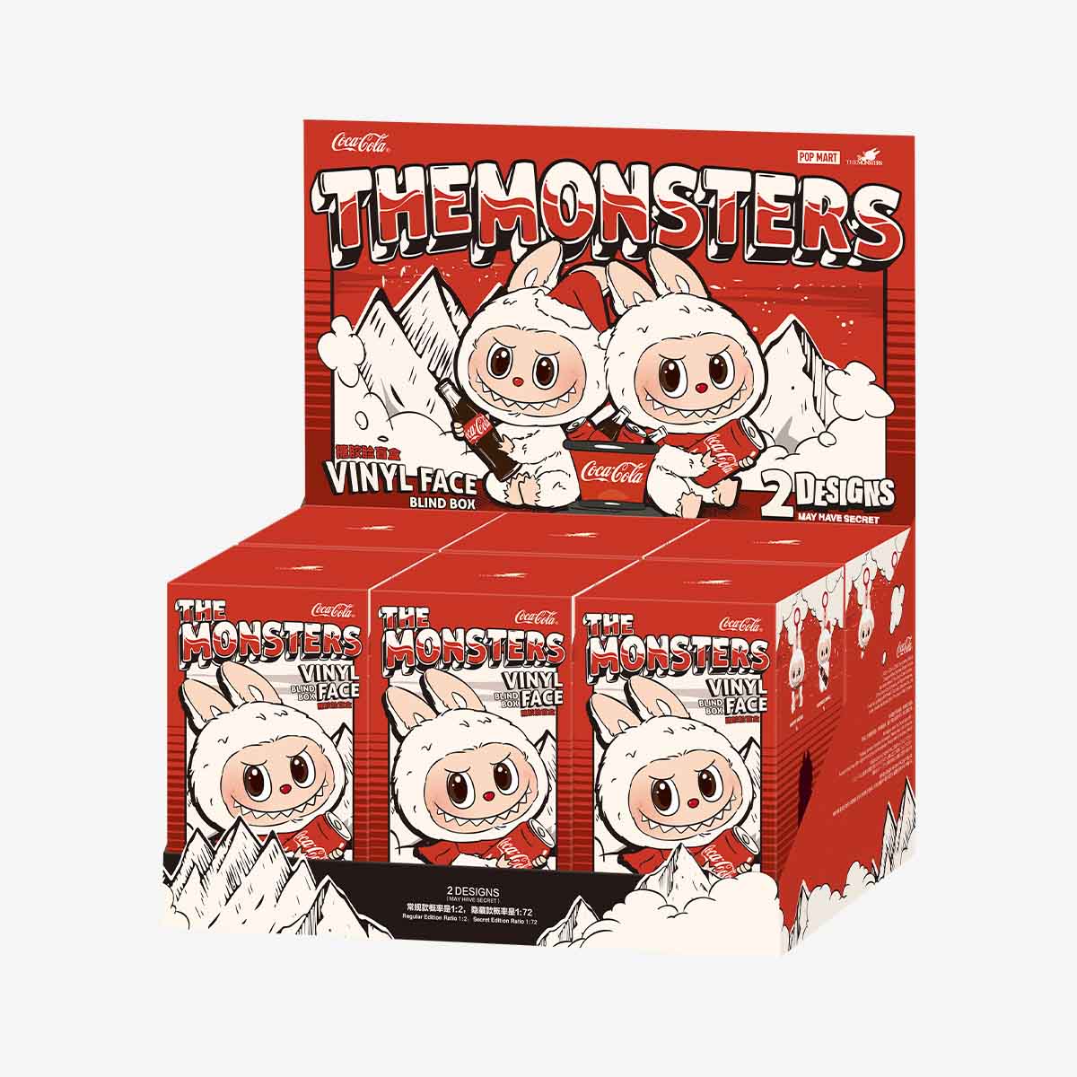 POPmart THE MONSTERS COCA-COLA SERIES-Vinyl Face Blind Box (1 Blind Box)