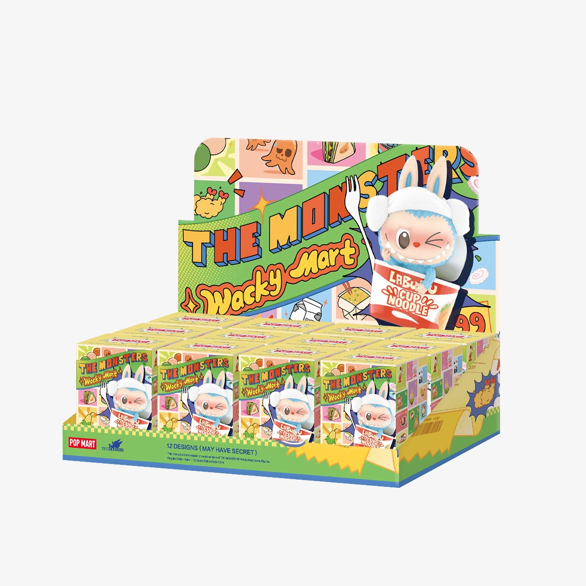 POPMart THE MONSTERS Wacky Mart Series Blind Box - LABUBU Designer Toy Collectible Figure