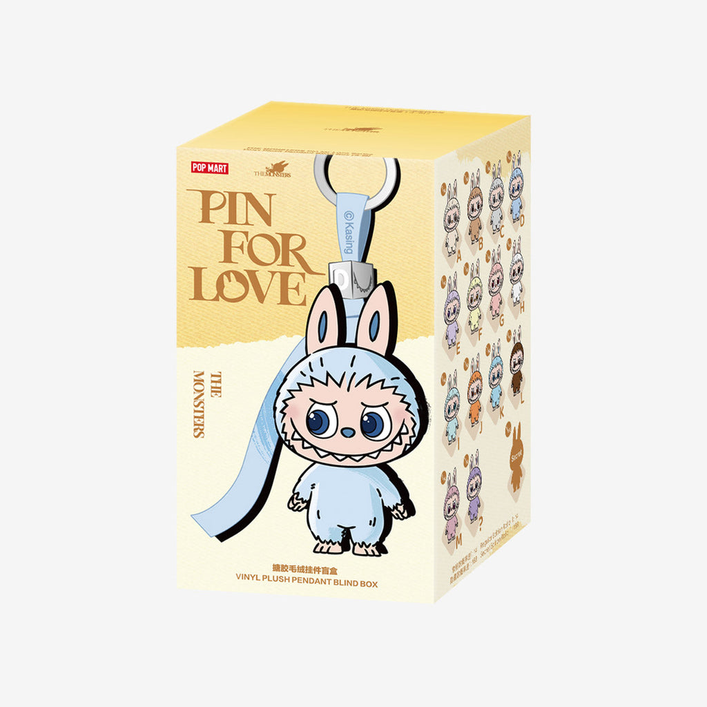 LABUBU THE MONSTERS Pin for Love Series Vinyl Plush Pendant Blind Box