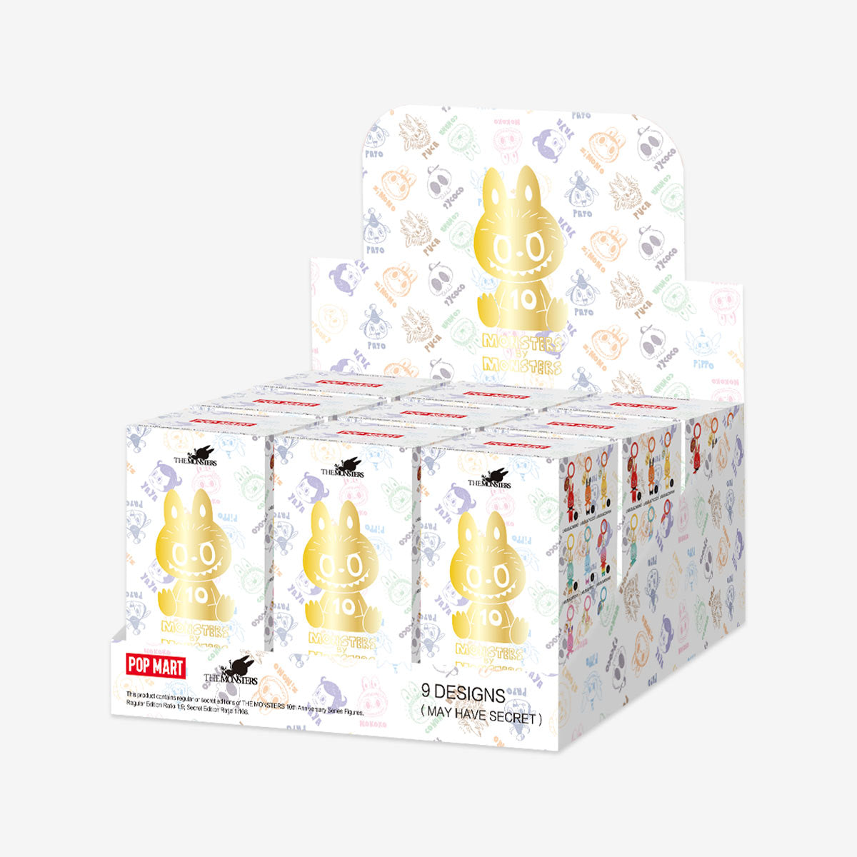 POP MART The Monsters 10th Anniversary Series Blind Box Figure