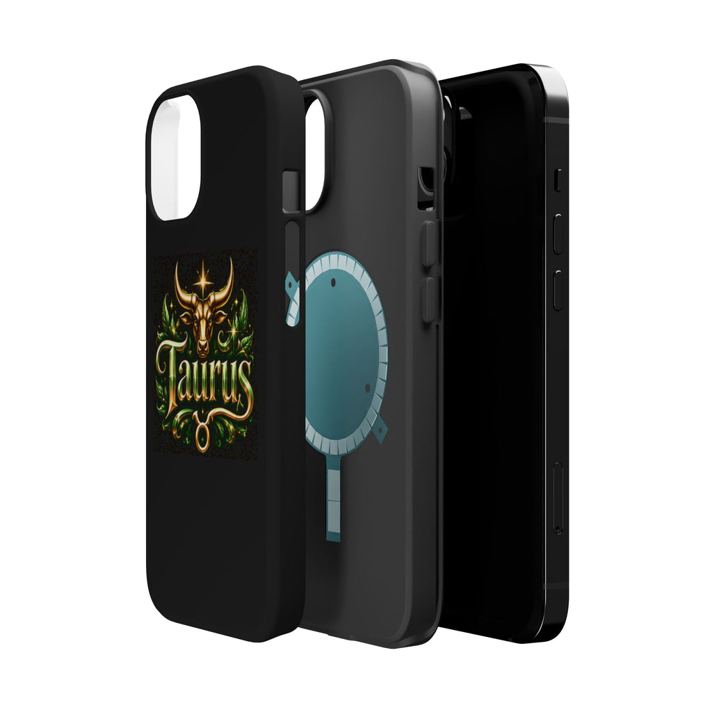 Taurus Zodiac Magnetic Phone Case — Impact‑Resistant Astrological Design
