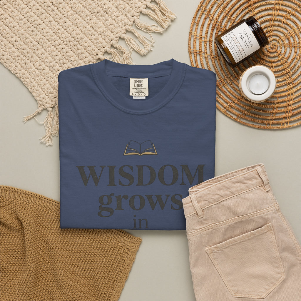 Wisdom Grows in Stillness T-Shirt