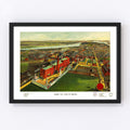 Vintage Map of Boston, Massachusetts 1902