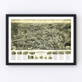 Vintage Map of Farmingdale, New York 1925