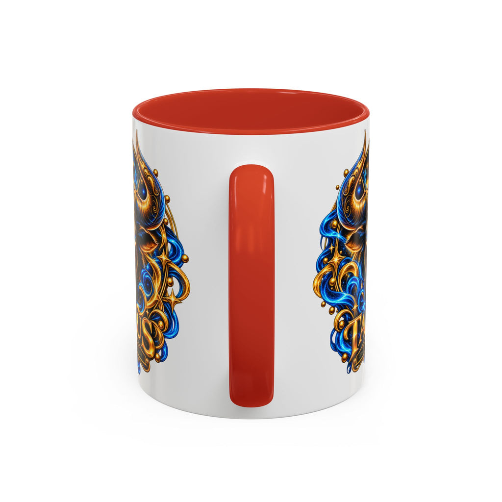 Taurus Coffee Mug — Zodiac Bull Accent Mug (11/15oz)