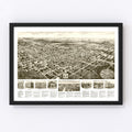 Vintage Map of Egg Harbor City, New Jersey 1924