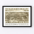 Vintage Map of Hoboken, New Jersey 1903