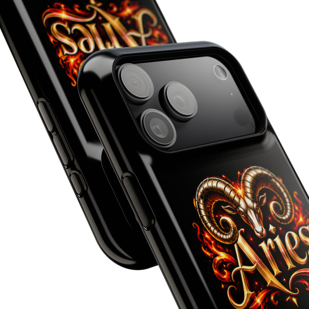 Aries Zodiac Magnetic Impact-Resistant Phone Case