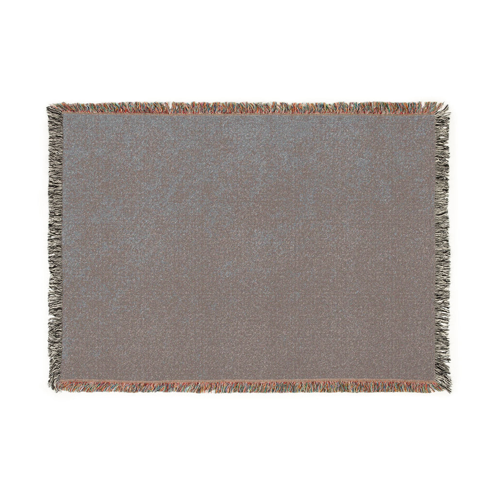 Solid Neutral Fringe Woven Blanket | Cozy Throw, Textured Weave