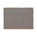 Solid Neutral Fringe Woven Blanket | Cozy Throw, Textured Weave